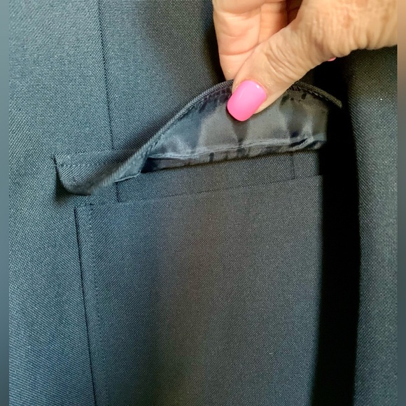 LN NEW ALLYN CAREER BASICS CLASSIC BLAZER JACKET. 2 BUTTON DOWN FRONT, MACY’S❤️ - Picture 2 of 7